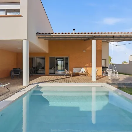 Carignan - Piscine & Jacuzzi - Willa Saint-Gely-du-Fesc